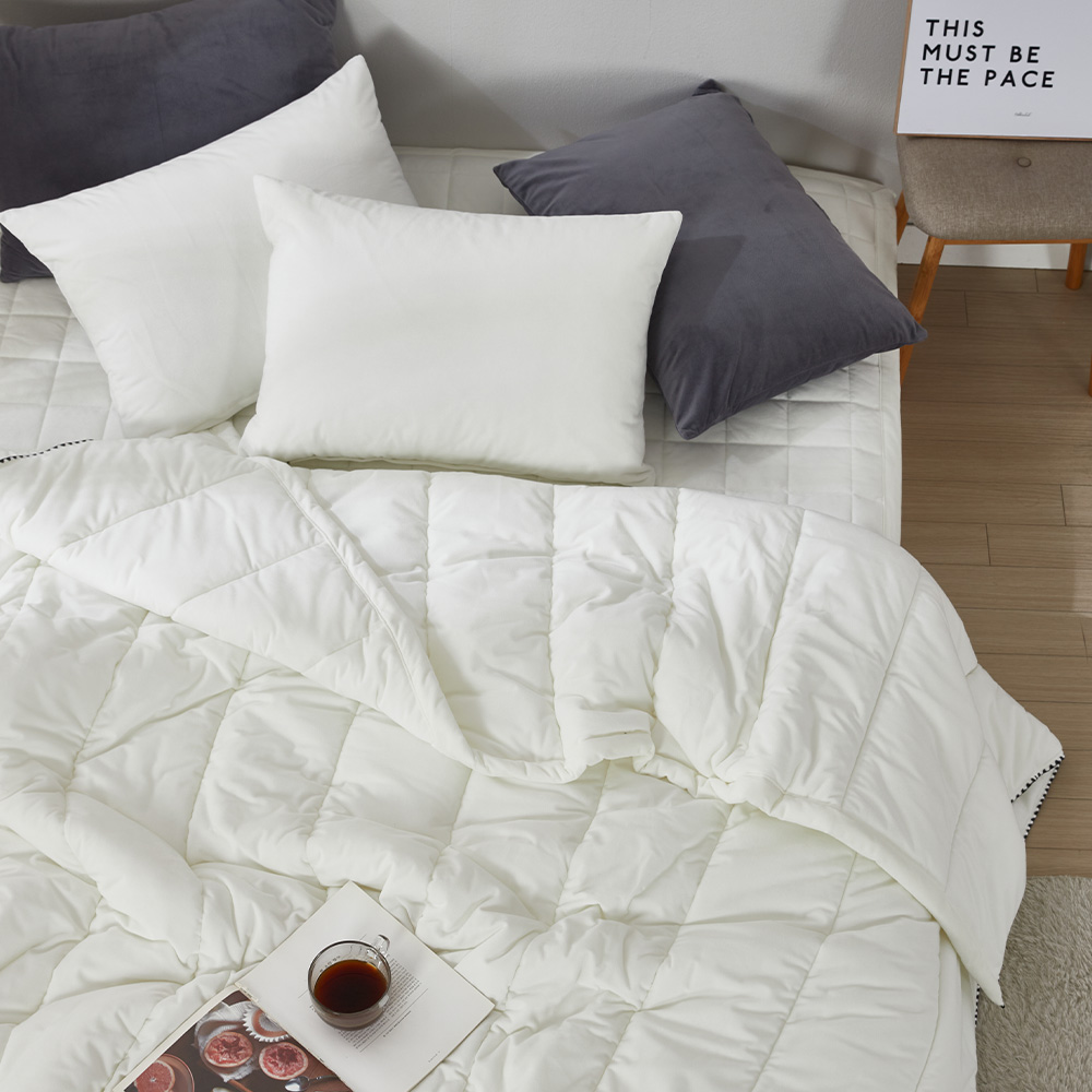 벨라 겨울 극세사 차렵이불패드세트 SS/Q 2color