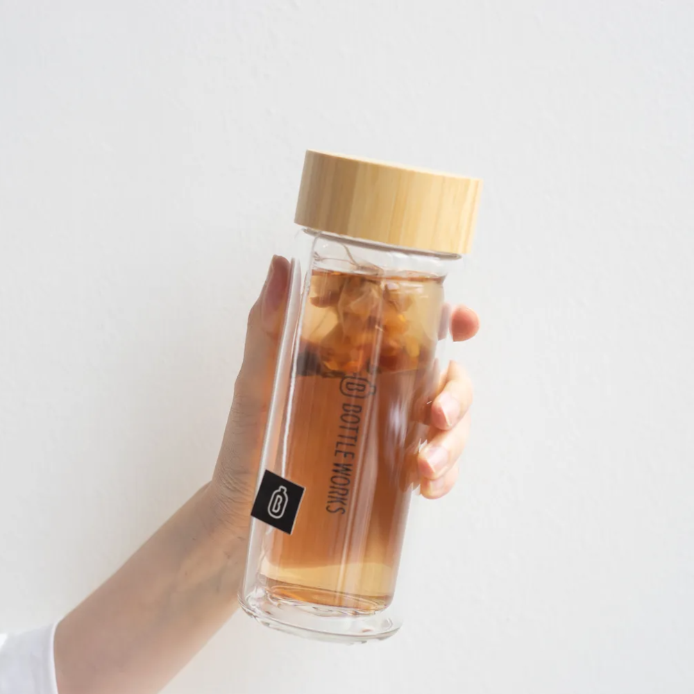 보틀웍스 이중유리 티 텀블러 B503 350ml 상품 이미지