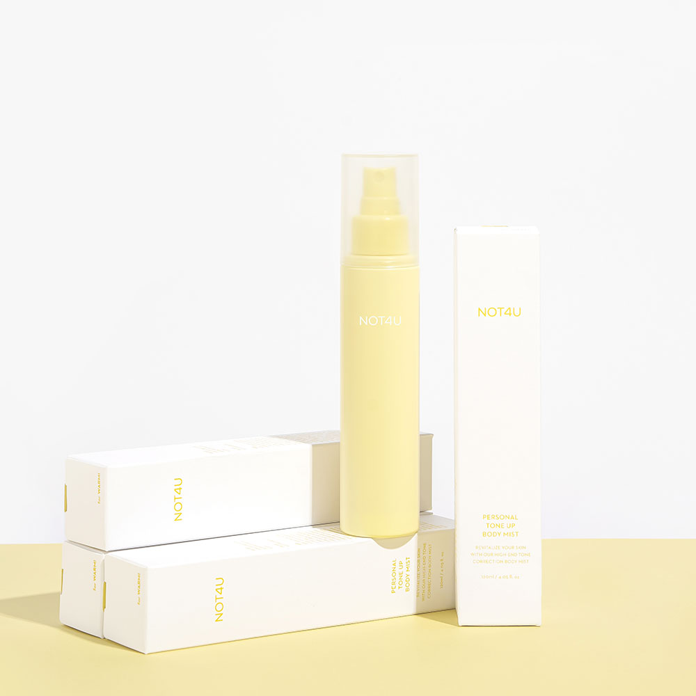 [1+1][퍼스널컬러/바디]낫포유 퍼스널 톤업 바디 미스트 웜톤 120ml