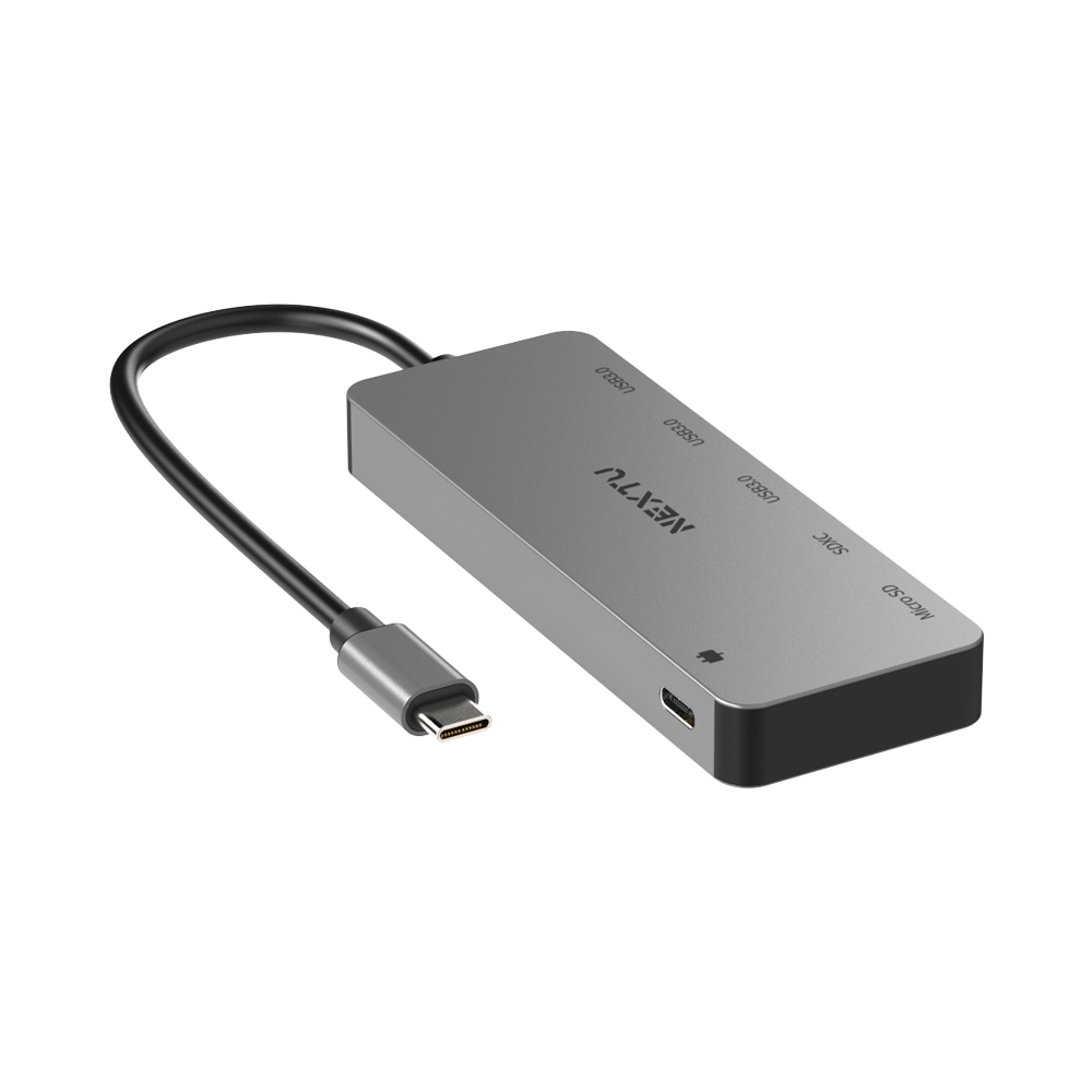 넥스트유 카루단 6in1 C타입 USB 3.0 멀티 포트 허브 카드 리더기 PD 100W - 상세 이미지 2