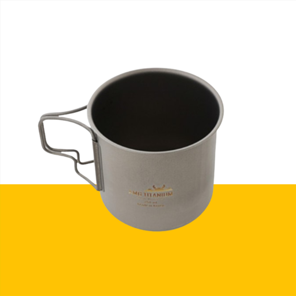 AMG 티타늄컵 티탄 컵 250ml 파우치 포함