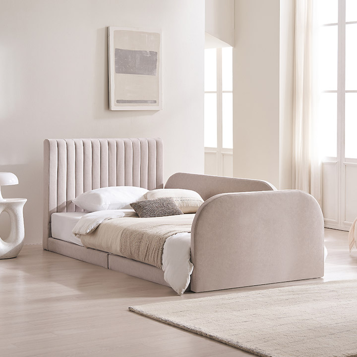 삼익가구 더문 저상형 패밀리 침대 프레임 SS 매트제외