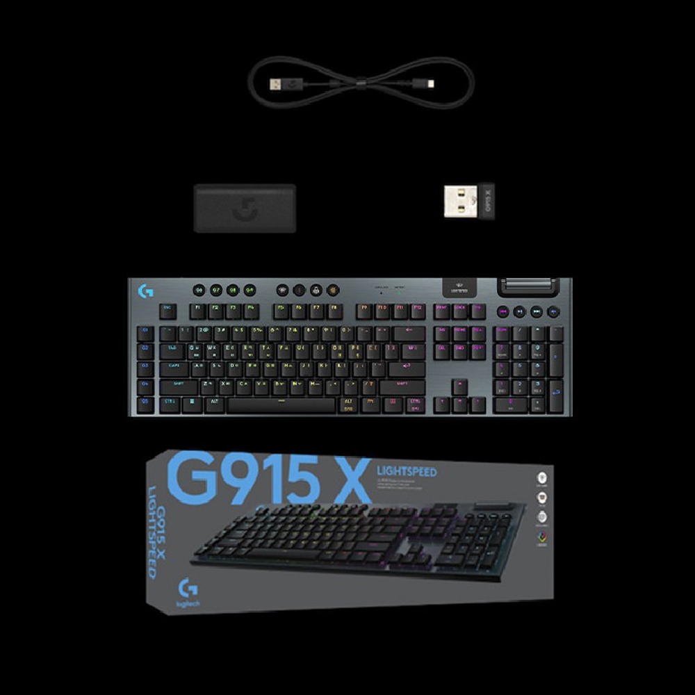 로지텍코리아 정품 로지텍G G915 X LIGHTSPEED 무선 게이밍키보드 이미지 6