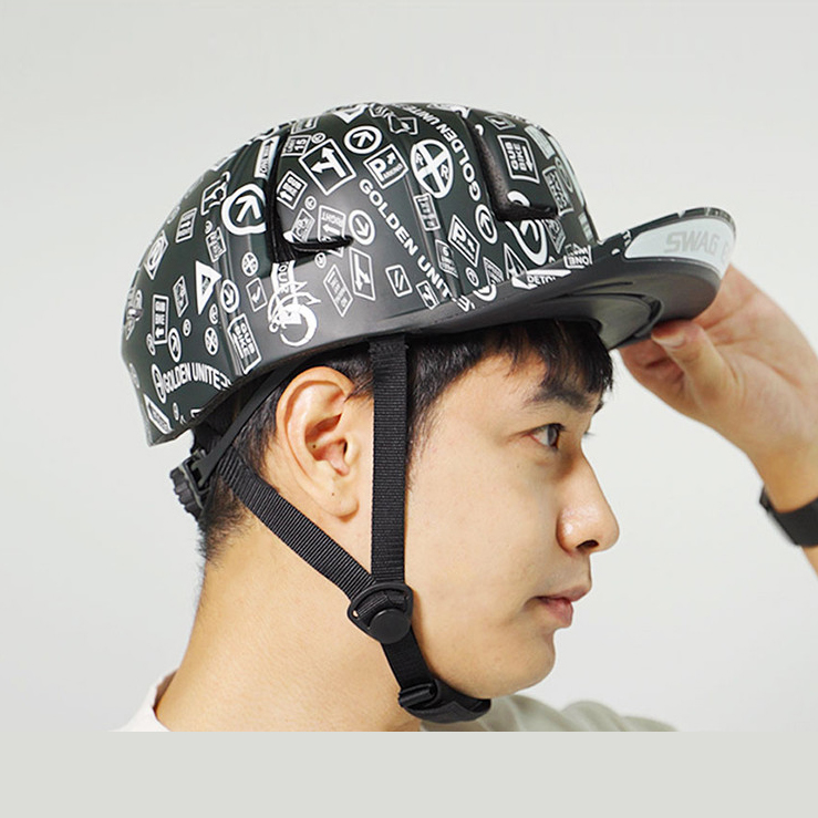 리벨르 스웩 엣지 (SWAG EDGE) 전기 자전거 전동 스쿠터 킥보드 안전 헬멧 사이즈 조절가능 다이얼식 인몰드 : 무브 컴퍼니