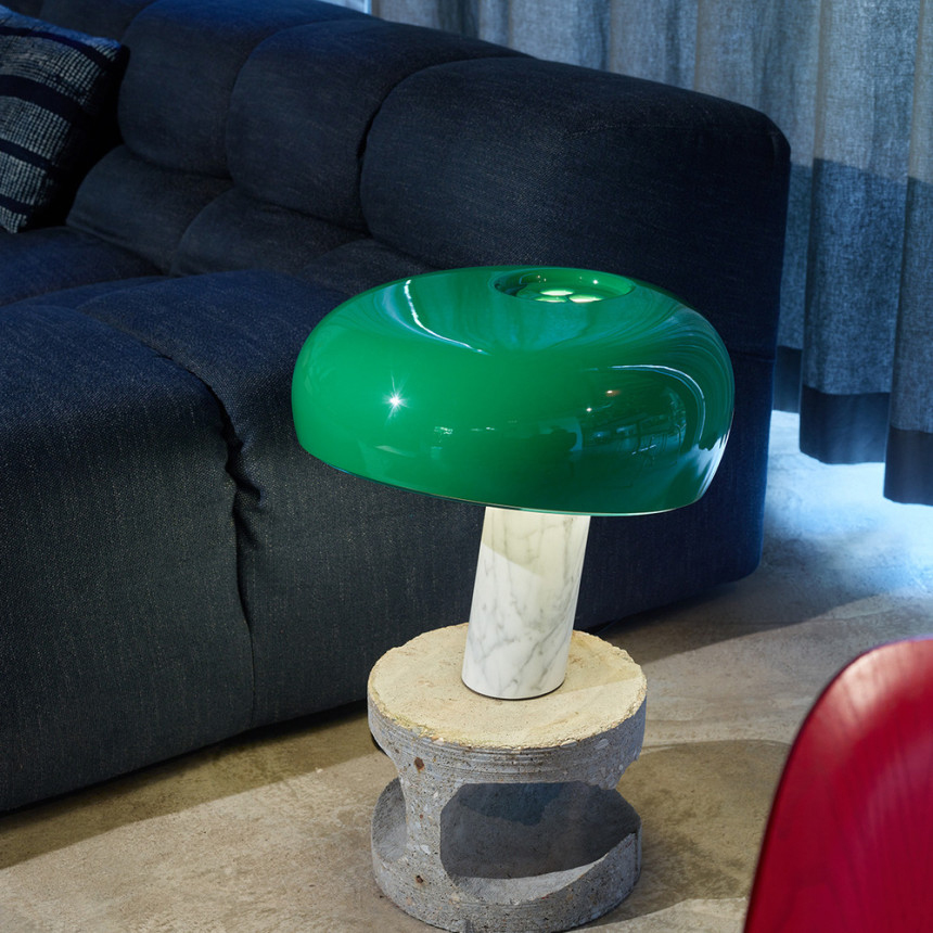 스누피 테이블 램프 버섯 책상 조명 Snoopy Table Lamp 블랙 S