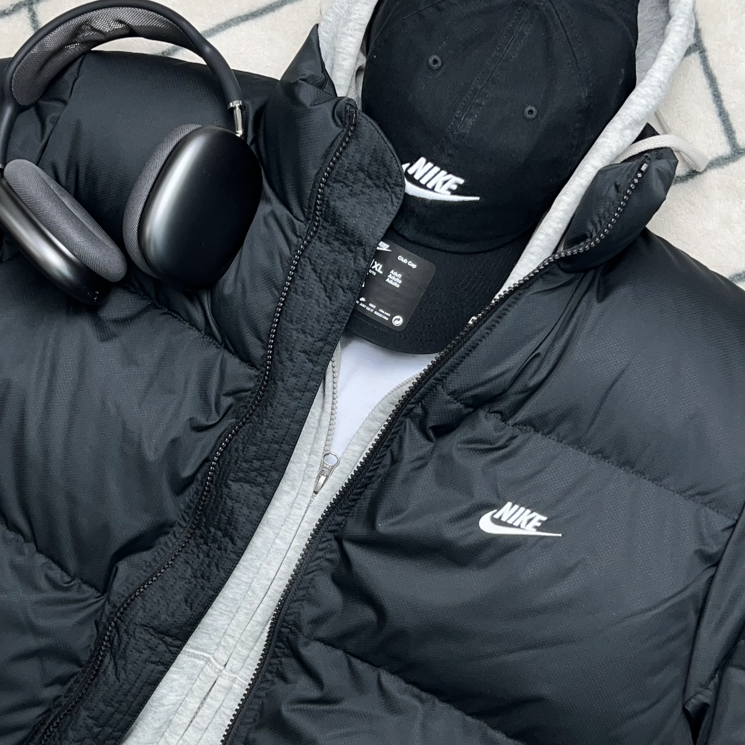 나이키 써마핏 숏패딩 윈드러너 조던 브루클린 헤비다운 패딩