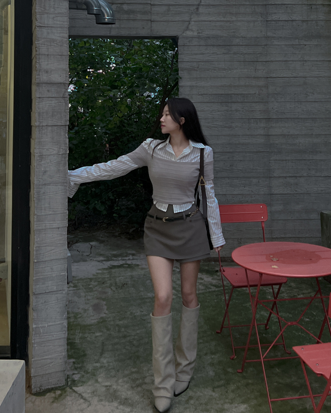 큐롯팬츠 치마반바지 치마바지 - 상세 이미지 2