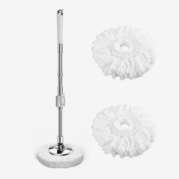 막대 1세트 회전 통돌이 걸레 스테인리스 스핀 밀대 청소기 자동 바닥 물걸레 청소 탈수기