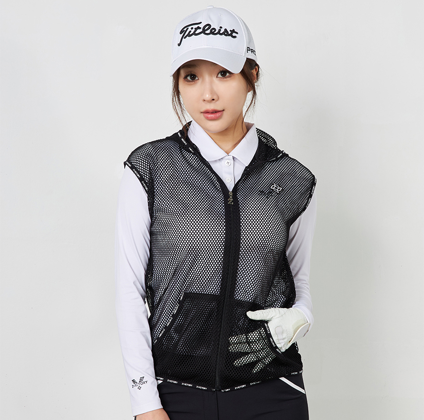투빅토리 ZV망사집업조끼 VEST 여성골프웨어 - 상세 이미지 2