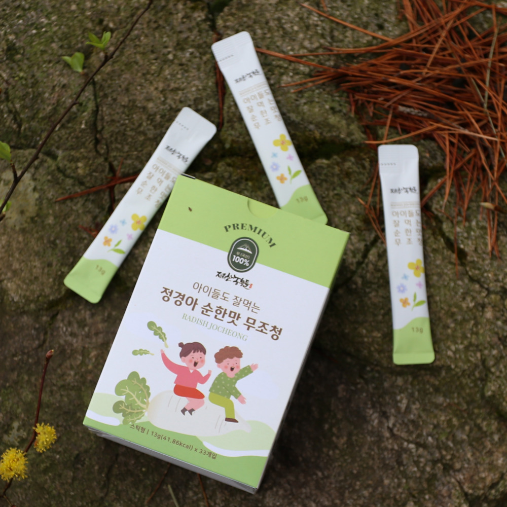 무조청 스틱 서리맞은 순한맛 엿기름 건강차 수제 쌀 조청 - 상품 이미지