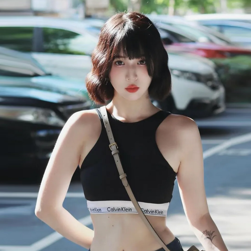 캘빈클라인 속옷 언더웨어 롱라인 브라렛 여성 브라 - 상세 이미지 5