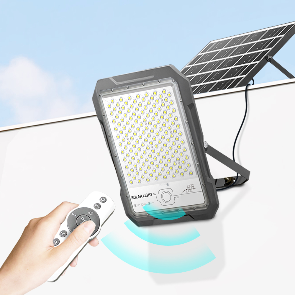 태양열 센서등 투광등 태양열 투광기 분리형 LED 조명 벽등 창고 주차장 100W - 상세 이미지 5
