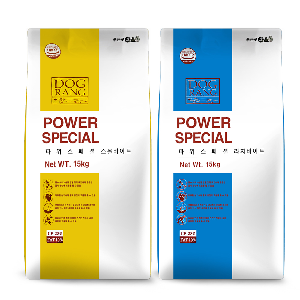 도그랑 파워스페셜 15kg 대형견사료 개사료 진도 특수견 진돗개사료