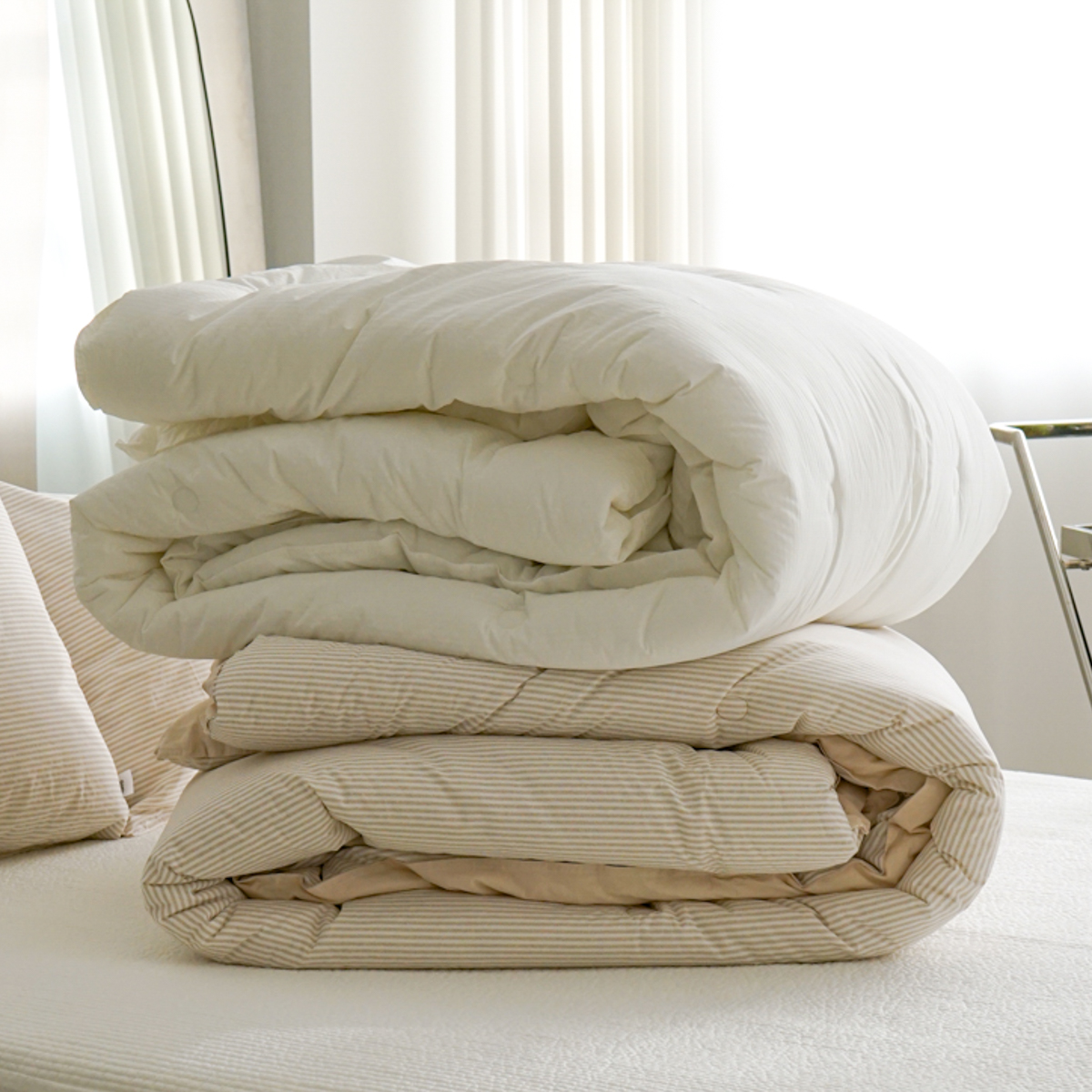 알파인 더 두꺼운 겨울이불 한파용 고밀도면 차렵이불 22온스 SS