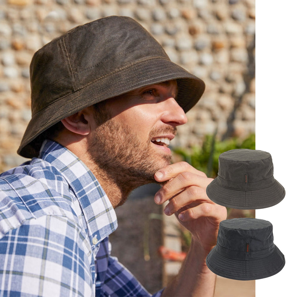 바버 왁스 남성 버킷햇 벙거지 부니햇 사파리모자