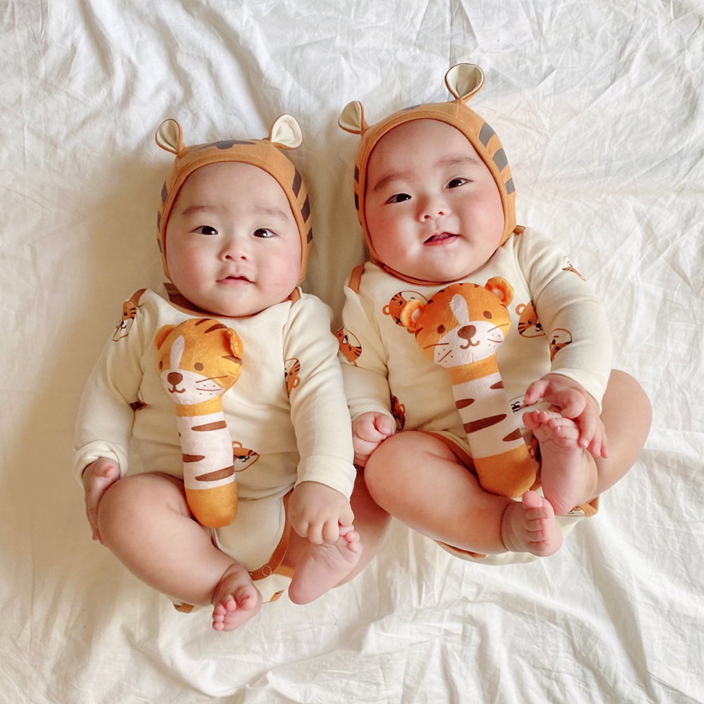 이키 아기 애착인형 딸랑이 임신 출산 선물 토끼 - 상세 이미지 4