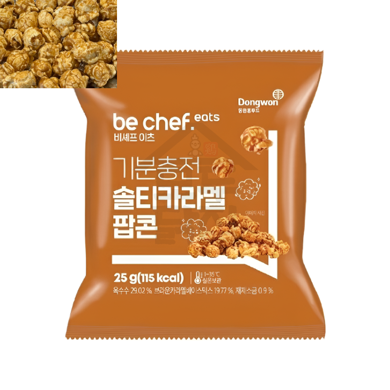 동원홈푸드 이팜키즈 스위트팝콘 25g 카라멜팝콘 아이들 간식 스낵 어린이 유치원 어린이집 - 상세 이미지 5