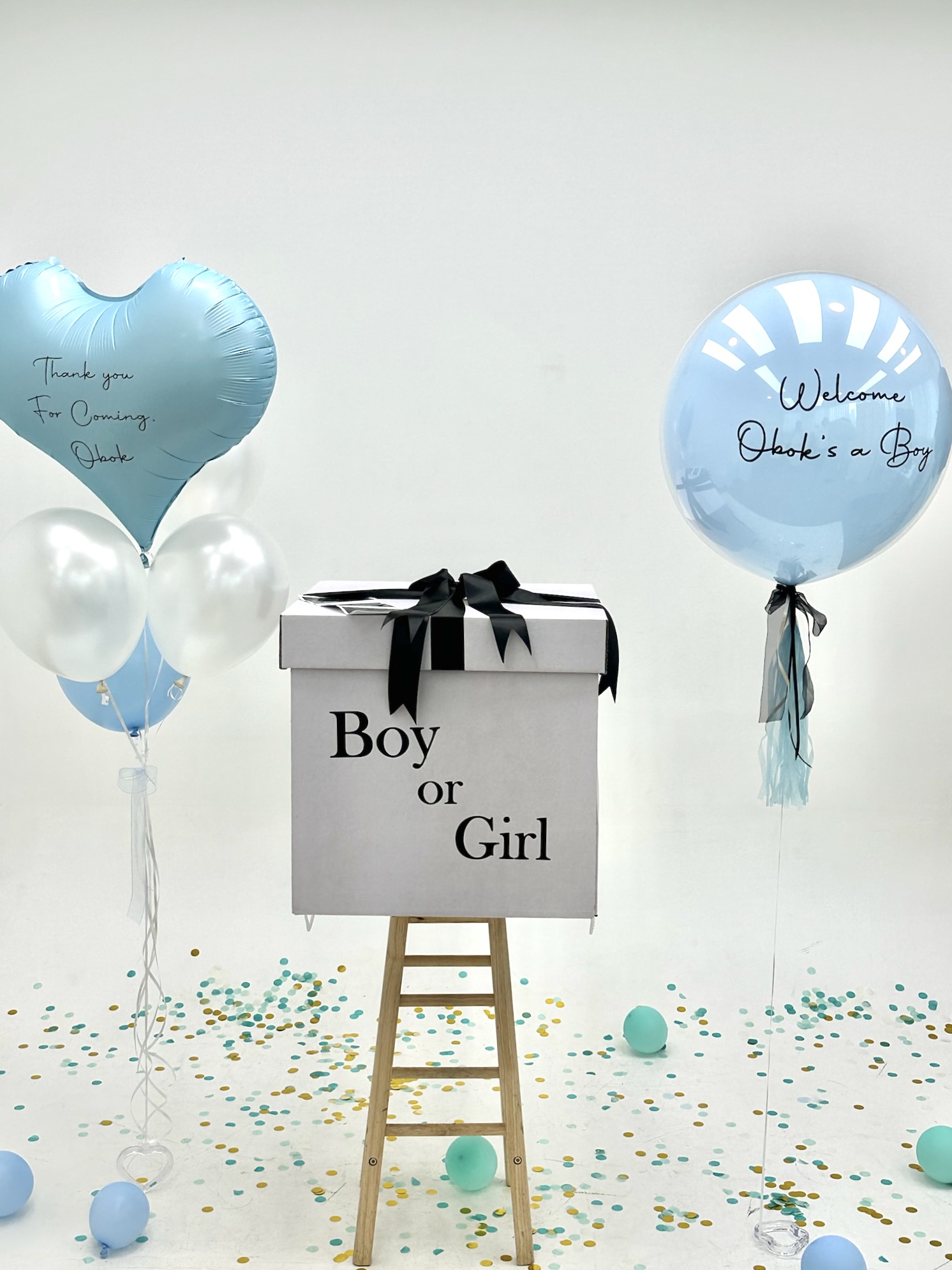 [헬륨] 마카롱 레터링풍선 아이생일파티 돌잔치 브라이덜샤워 베이비샤워 포토존 기념일 - 상세 이미지 2