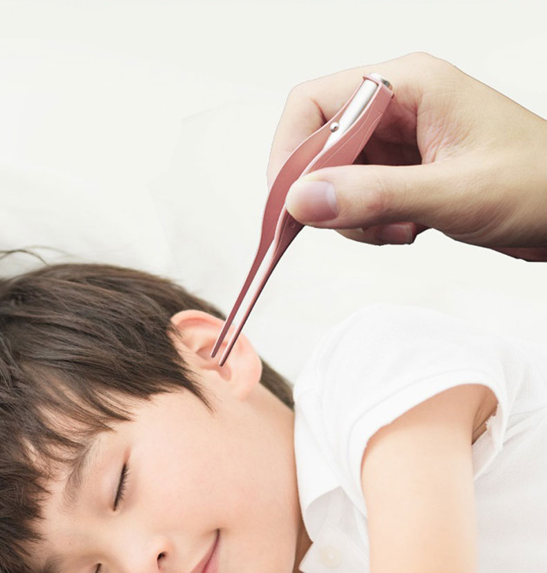 LED 귀이개 귀지 핀셋 귀파개 집게 귀후비개 제거 귀집게 청소 제품 이미지