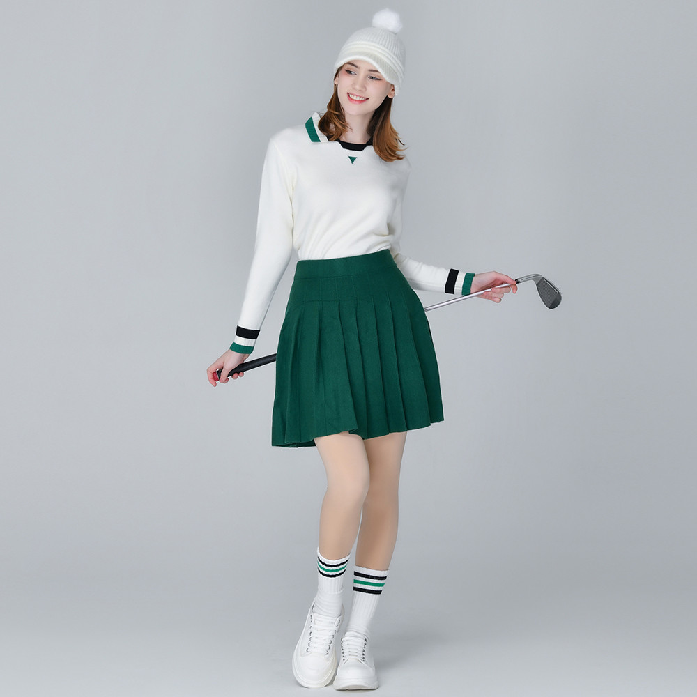 여성 골프 스타킹 기모 겨울 레깅스 타이즈 150D 스킨 고리