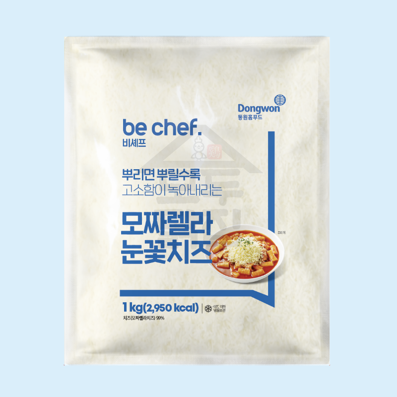 동원 홈푸드 비셰프 모짜렐라 눈꽃치즈 1kg - 상품 이미지