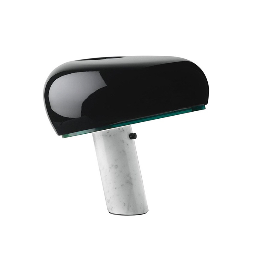 스누피 테이블 램프 버섯 책상 조명 Snoopy Table Lamp 블랙 S