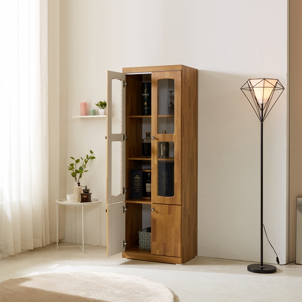 위스키장 술장식장 진열장 유리장 양주 보관함 600