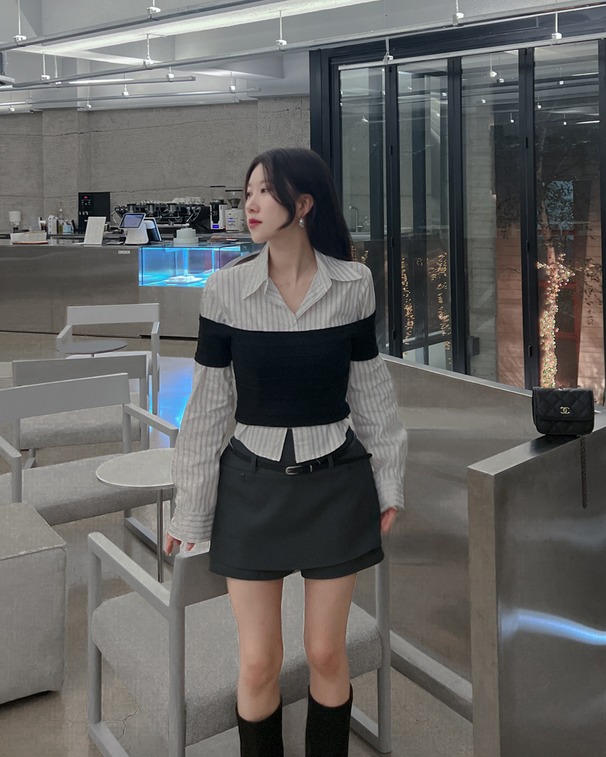 큐롯팬츠 치마반바지 치마바지 - 상세 이미지 3