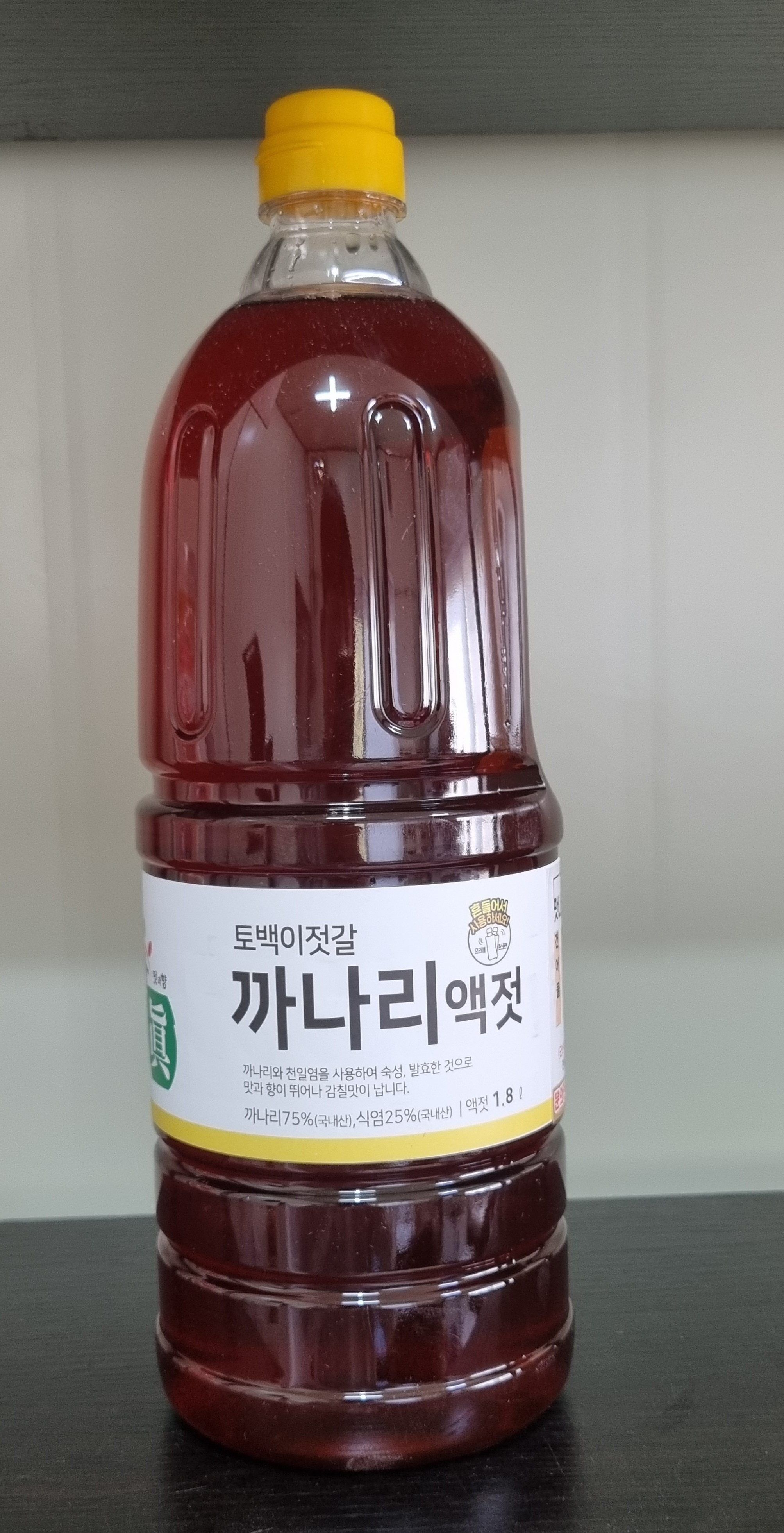 곰소 토백이 까나리액젓1.8L(2kg) 김장용 액젓 - 메인 이미지