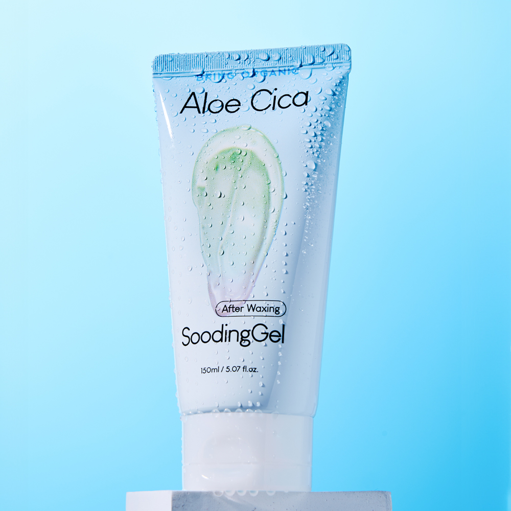 알로에 시카 수딩젤 애프터 왁싱 후 관리 인그로운 헤어 제거 브라질리언 다리 제품 이미지