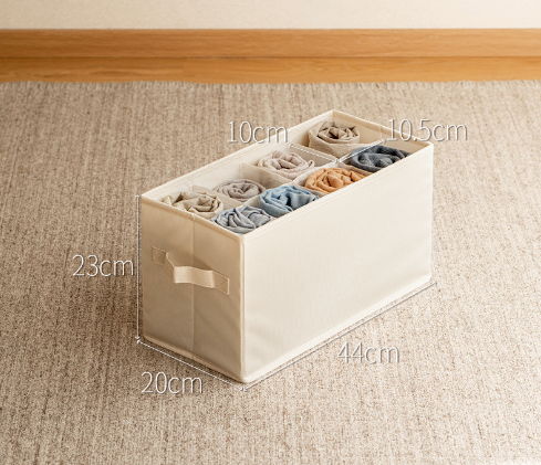 옥스포드 옷정리함 옷보관 의류정리함 바지 칸칸이 접이식보관함 12칸