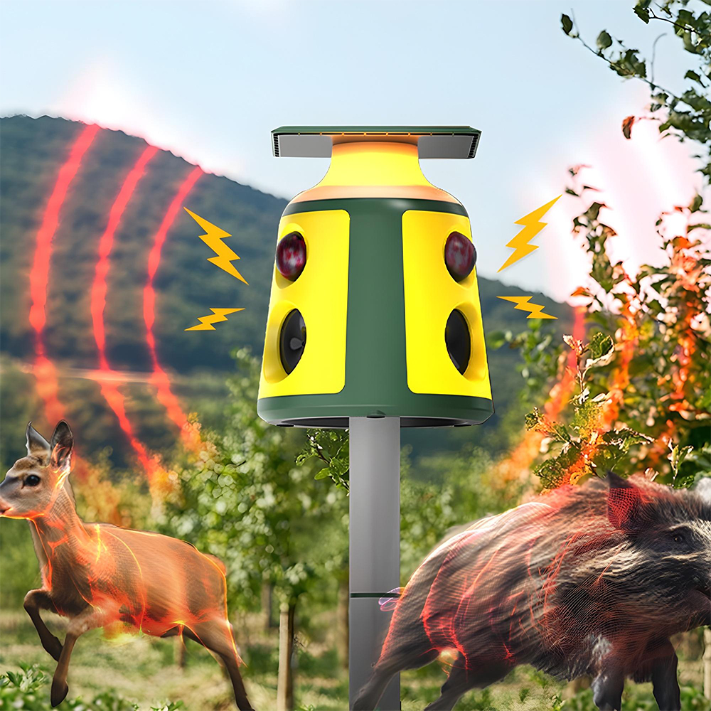 야생동물 퇴치기 멧돼지 유해 동물 초음파 고라니 퇴치기 조류 뱀 쥐 두더지 새쫓기