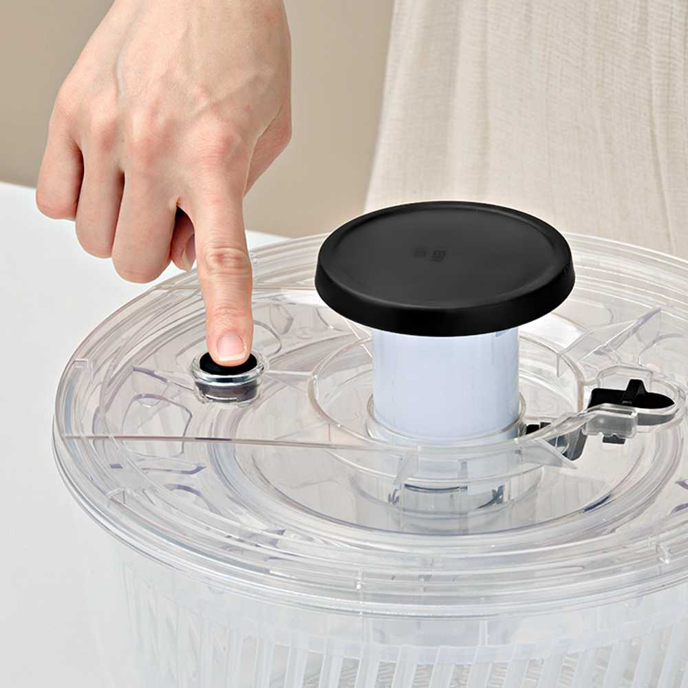 유즈베러띵 펌핑 야채 탈수기 샐러드 스피너 채소 물기제거 라지(6L)