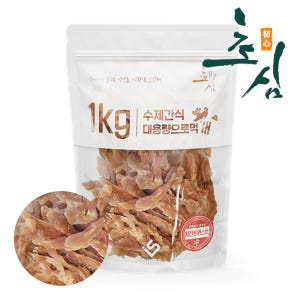 초심 대용량 강아지 육포 간식 치킨트위스트, 1kg, 1개 솔직 후기 | 실제 사용자 리뷰 총정리 - 상품 이미지 1
