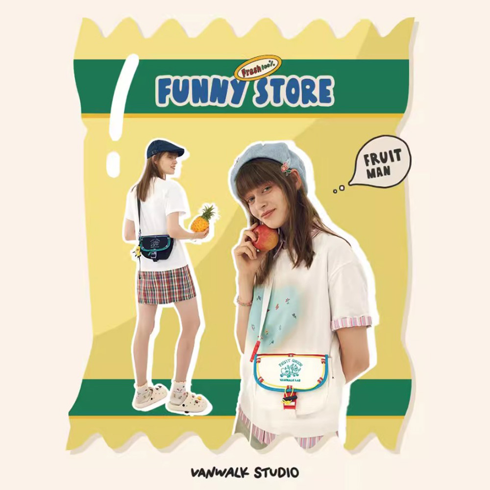 반워크 프루트 슬링백 [화이트] - 상세 이미지 3