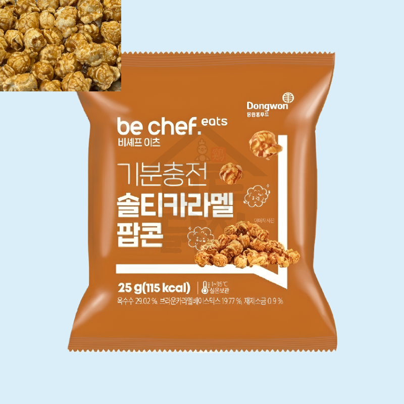 동원홈푸드 이팜키즈 스위트팝콘 25g 카라멜팝콘 아이들 간식 스낵 어린이 유치원 어린이집 - 상세 이미지 4