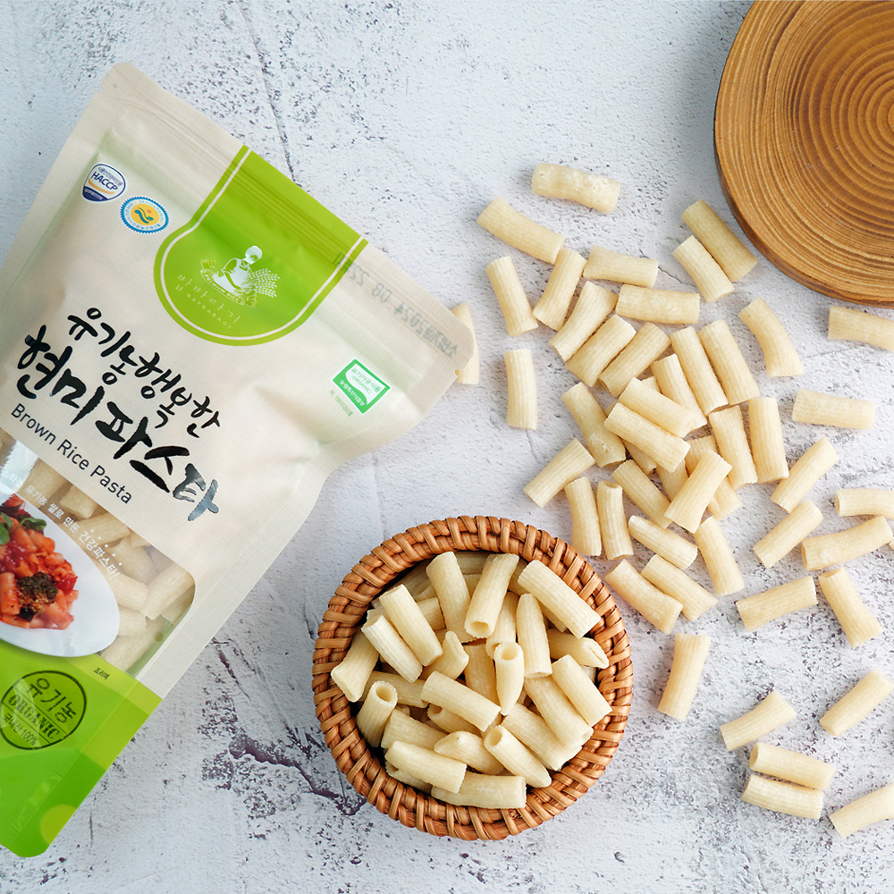 유기농 행복한 현미파스타 320g 돌아기 파스타