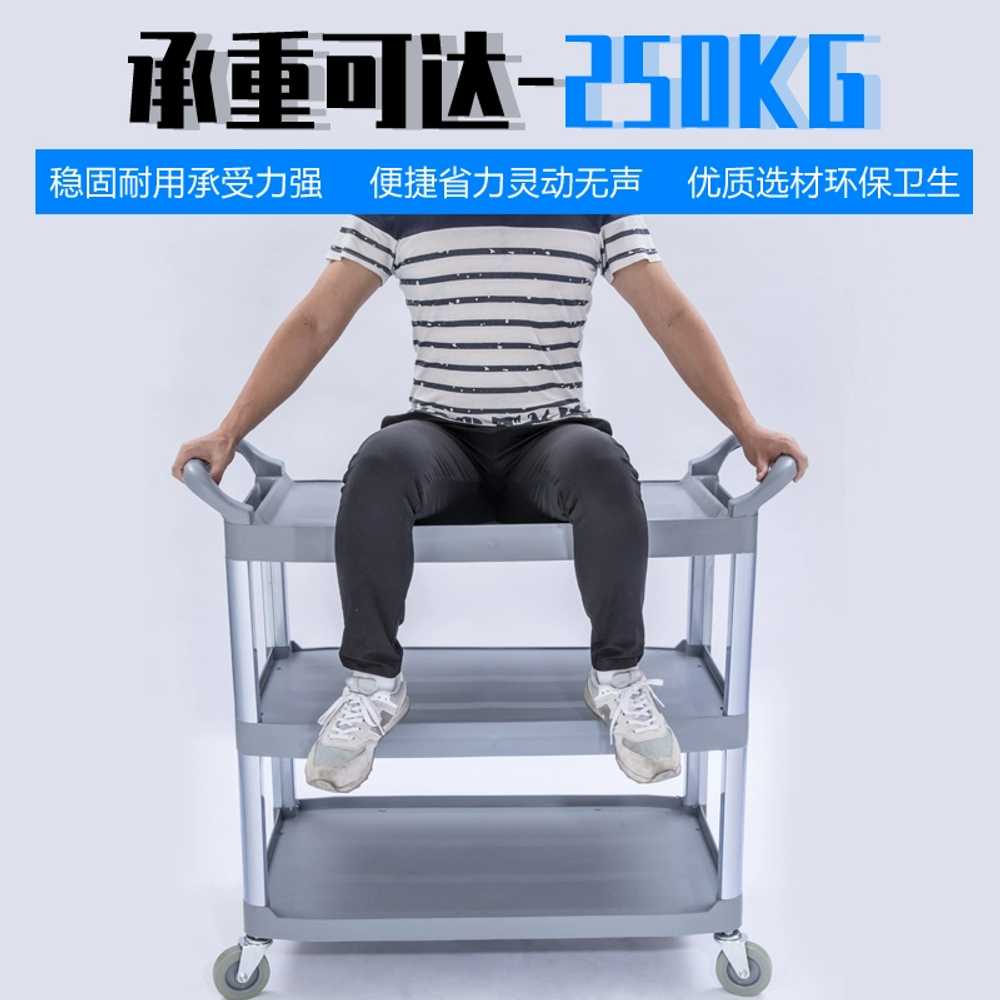 퇴식카트 음식점 레스토랑 뷔페 그릇 수거 트롤리 - 상세 이미지 3