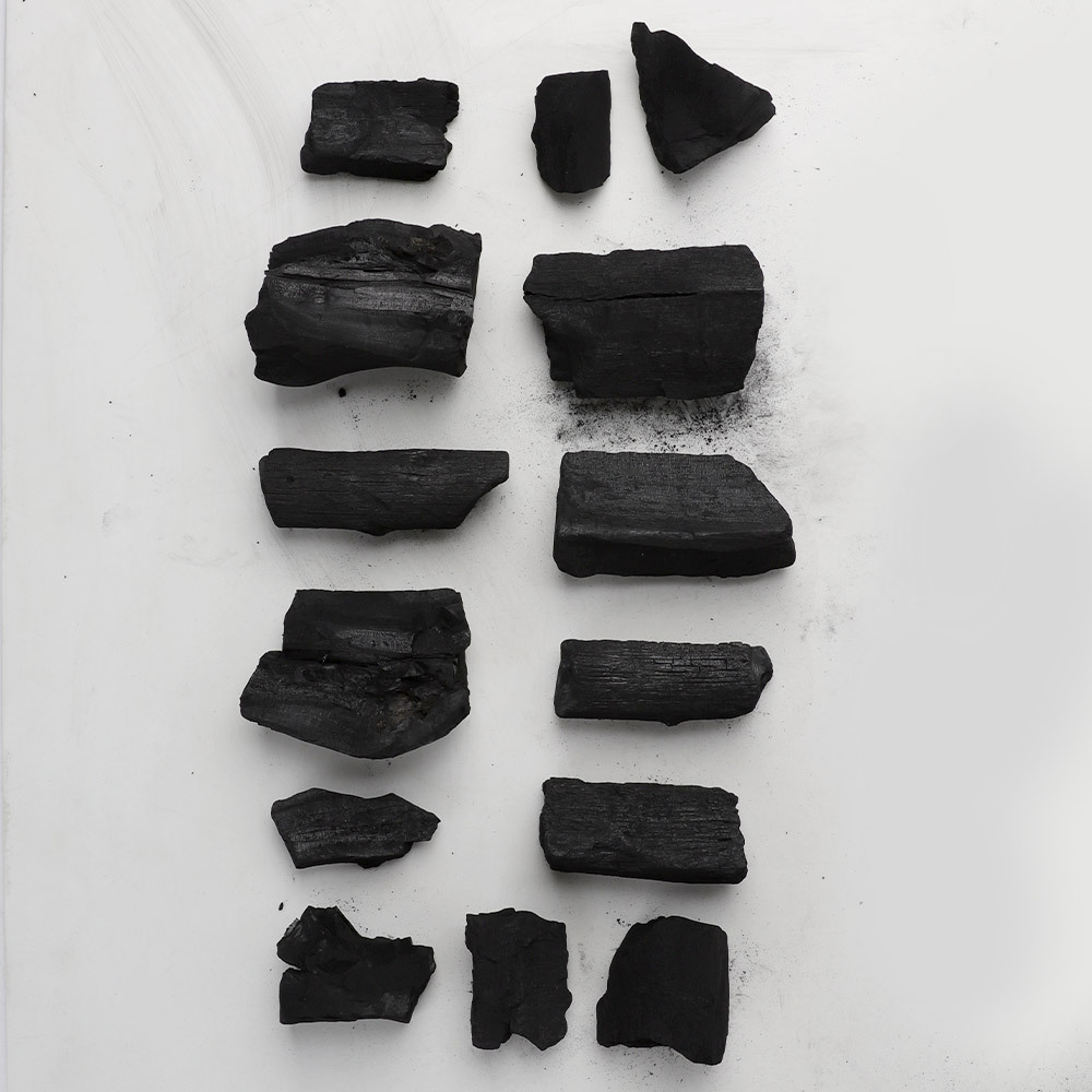 크린랩 캠핑 바베큐 참숯 고기 구이용 숯 3-4인 1kg 12입 1박스 - 상세 이미지 3