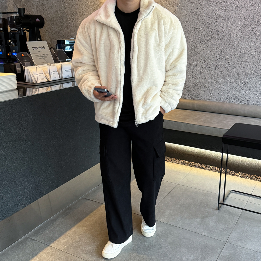 보아털후리스 털후리스 양털집업 이미지 6