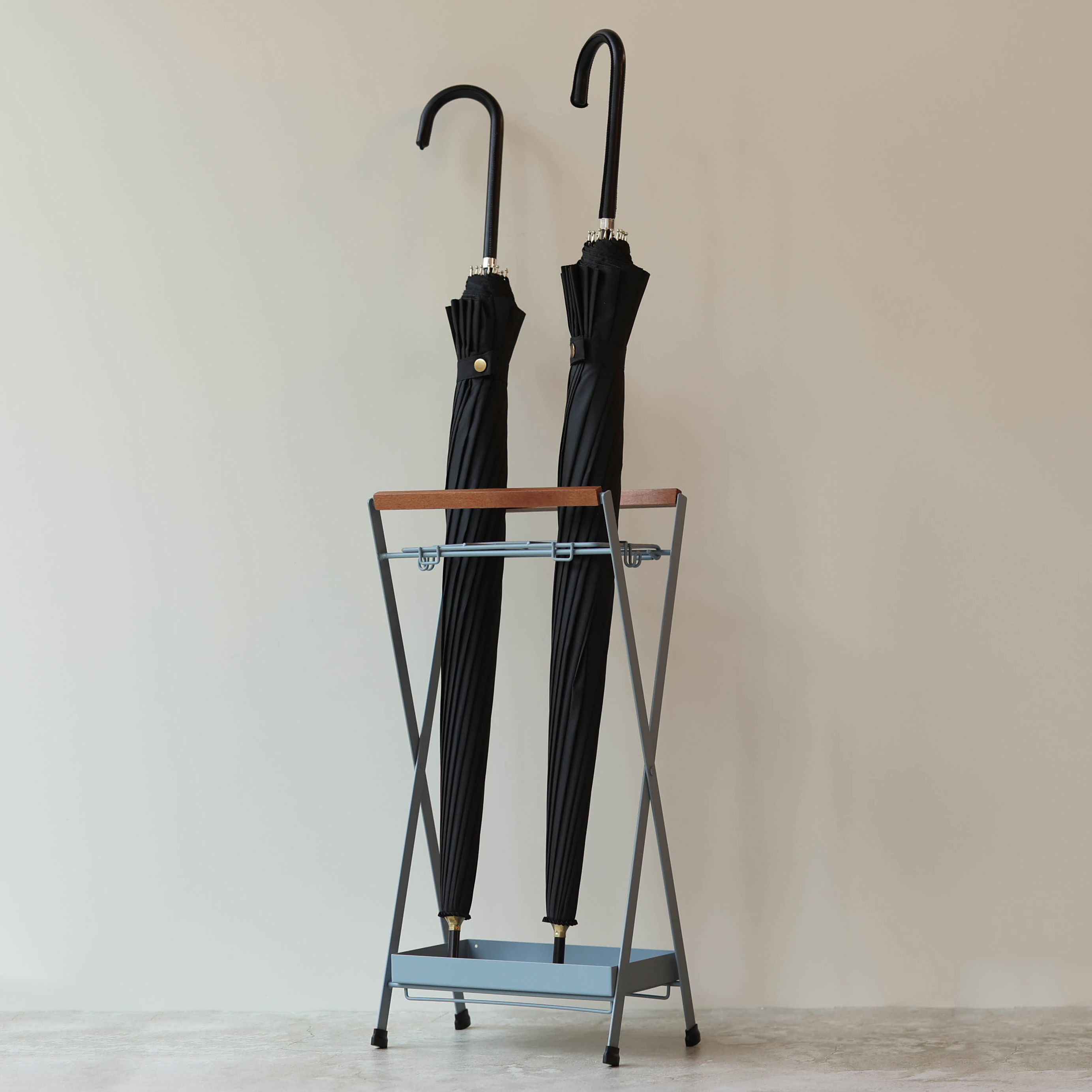 라고 모던 빈티지 철제 접이식 인테리어 카페 우산꽂이