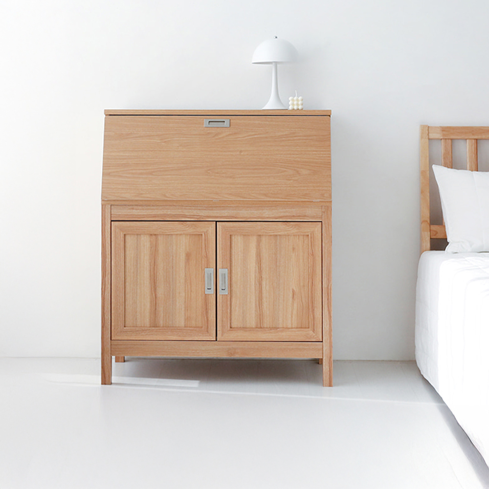 숄리드 콘솔수납장 CHM10789F 890x360x1070mm, 2단, 캄포어베니어 9826.0288 - 상세 이미지 4