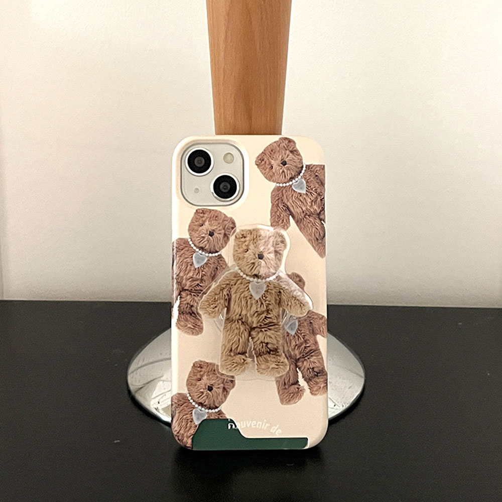 teddy souvenir pendant 디자인 [아크릴스마트톡] - 상세 이미지 3