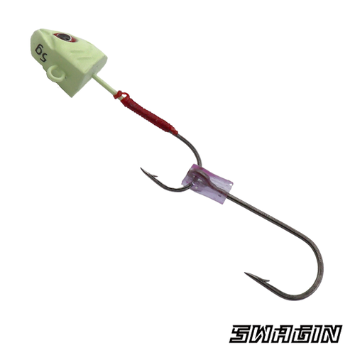 백경 지그헤드에 연결하는 바늘 SG-117 갈치 풀치 어시스트훅 케이무라 야광 10개입 - 상세 이미지 5