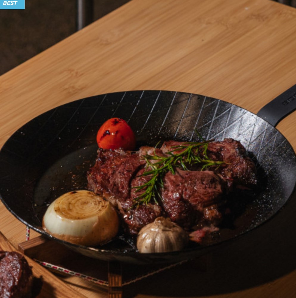 800도씨 터틀팬 캠핑 무쇠팬 후라이팬 손잡이 포함 인덕션 가능 28cm