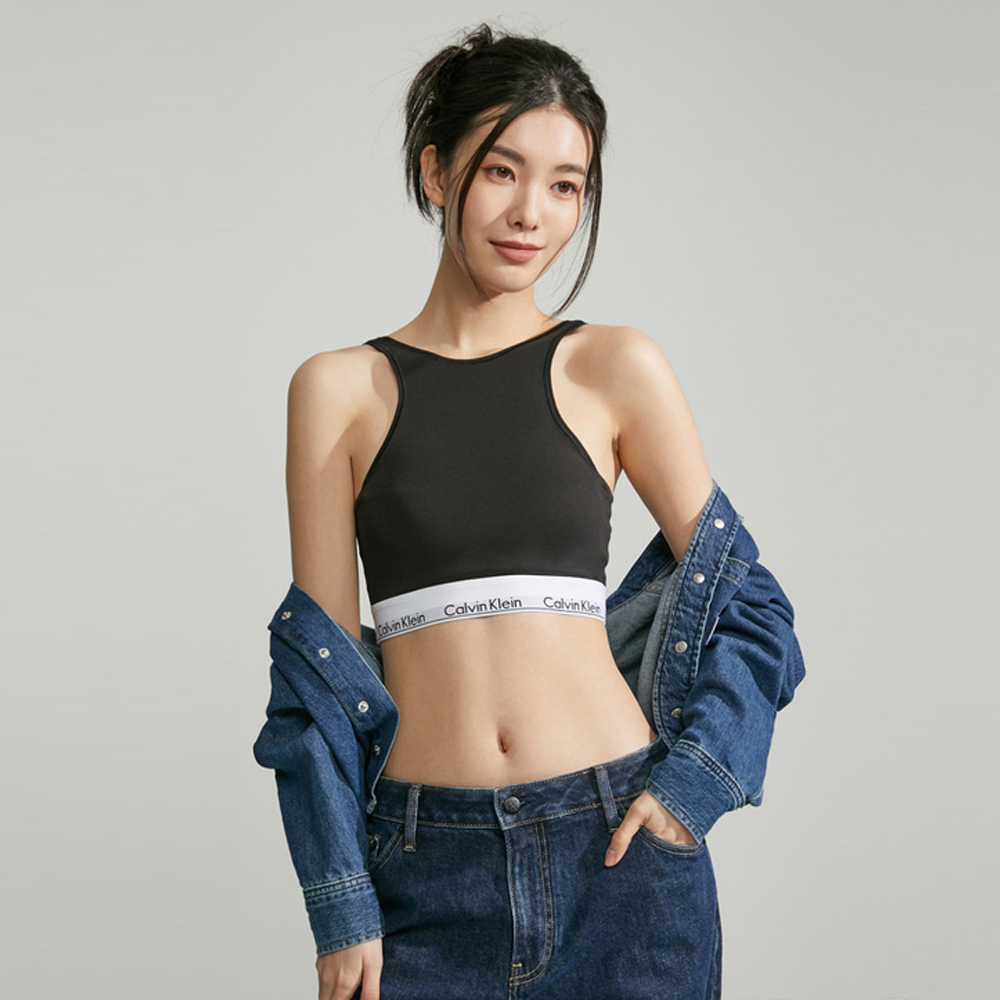 캘빈클라인 속옷 언더웨어 롱라인 브라렛 여성 브라 - 상세 이미지 2