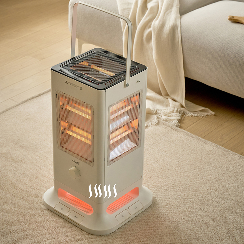 한경희 석영관 조명 전기히터 오방난로 사무실 가정용 온열기 난방기