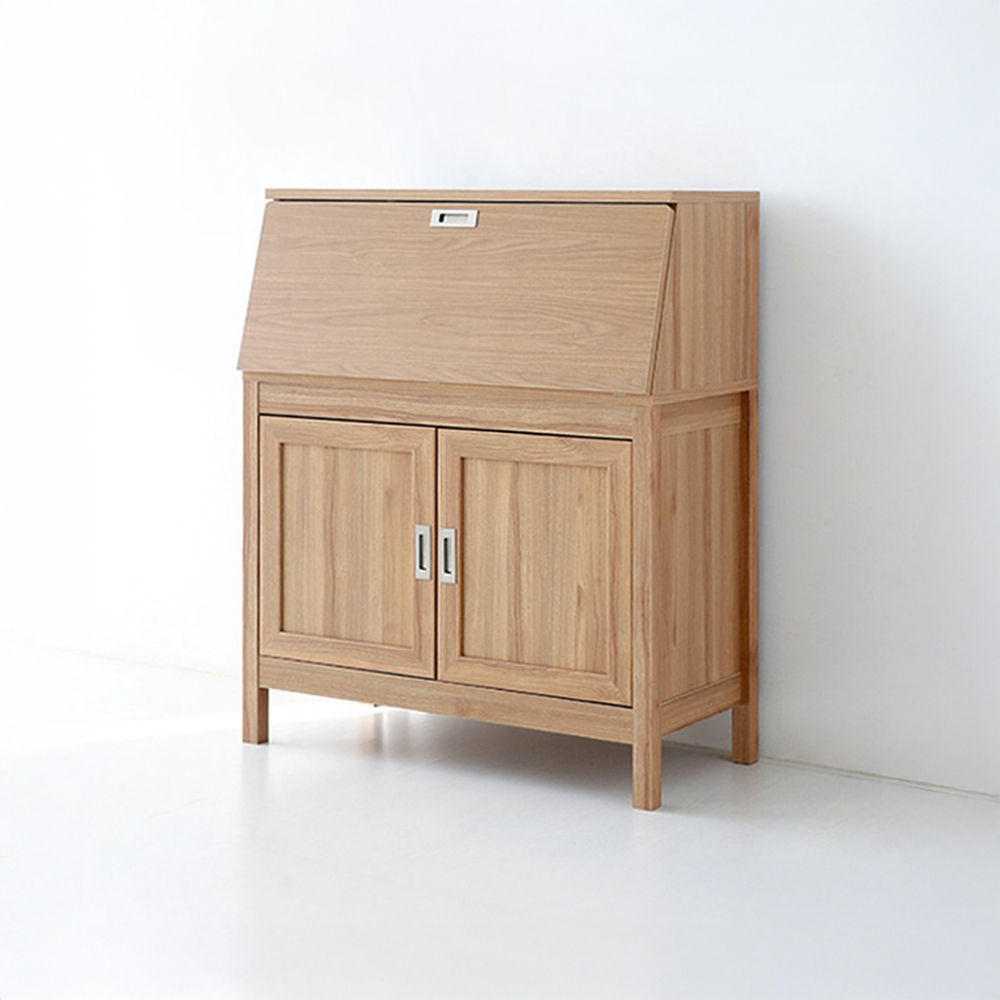 숄리드 콘솔수납장 CHM10789F 890x360x1070mm, 2단, 캄포어베니어 9826.0288 - 상세 이미지 2