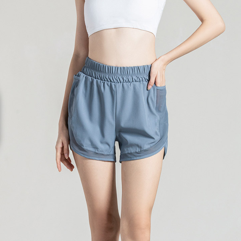 PT복장 여자 마라톤 조깅 러닝 런닝 복장 바지 투인원쇼츠 - 상세 이미지 2