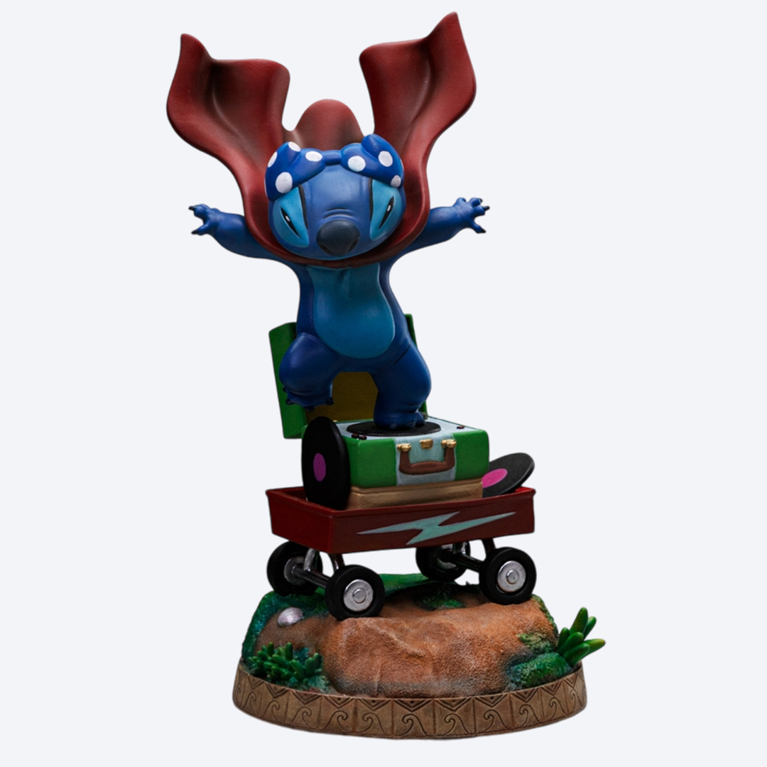 [당일 발송] 아이언스튜디오 릴로 & 스티치 - 스티치 런드리 아트스케일 1/10 - 상품 이미지